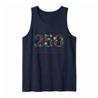 USA 250th Anniversary Tank Top | Vintage Botanical Floral 250 Years Graphic | Soft Lightweight Breathable Fabric | 1776-2026 Freedom Celebration Gift