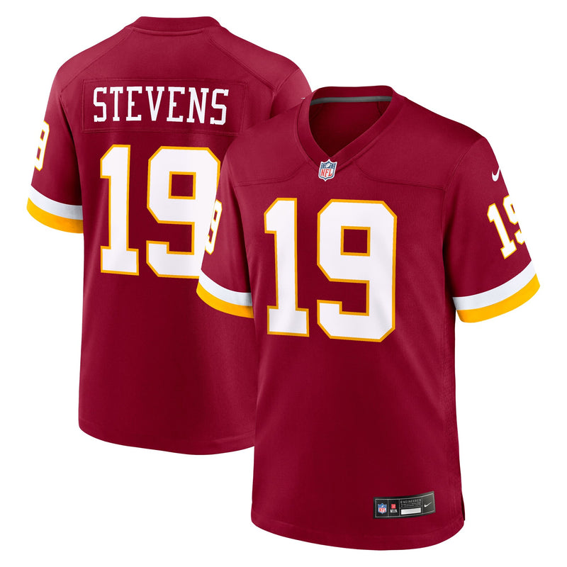 Washington Commanders Drew Stevens Burgundy Team Game Jersey