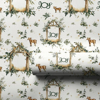 Christian Joy Manger Wrapping Paper, Nativity Christmas Wrapping Paper, Religious Holiday Gift Wrap, Church Donkey Wrapping Paper, Xmas Roll