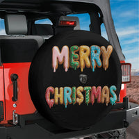Frosted Cookie Spare Tire Cover, Christmas Gingerbread Tire Cover, Holiday Winter Tire Cover, Jeep Bronco SUV Camper Truck Accessory Present