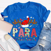 Santa Hat Holiday Paraeducator Tee, Paraprofessional Christmas Lights Shirt, Adorable Christmas SPED T-Shirt, School Staff Xmas Shirt