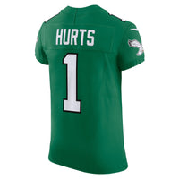 Philadelphia Eagles Jalen Hurts Kelly Green Alternate Vapor F.U.S.E. Elite Jersey