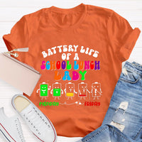 School Lunch Lady Monday To Friday T-Shirt
