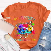 Neurodiversity Celebrate The Spectrum Teacher T-Shirt