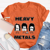 Funny Science Heavy Metals Teacher T-Shirt