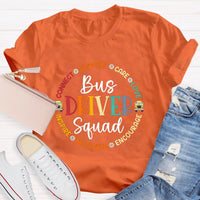 Bus Driver Squad Teacher T-Shirt