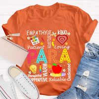 Para Warm Empathy Kind Loving Teacher T-Shirt