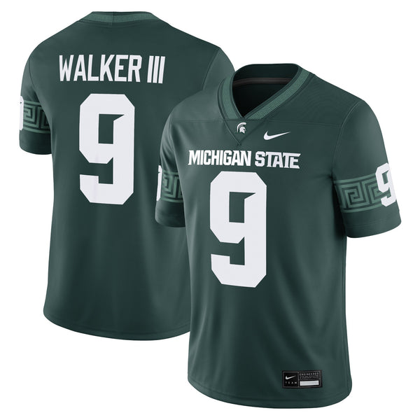Kenneth Walker III Michigan State Spartans Nike Alumni Game Jersey - Green