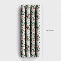 Cityscape Christmas Gift Wrap, Columbus Ohio Skyline Wrapping Paper, Main Street Bridge Present Wrap, Local Ohio Festive Wrapping Paper