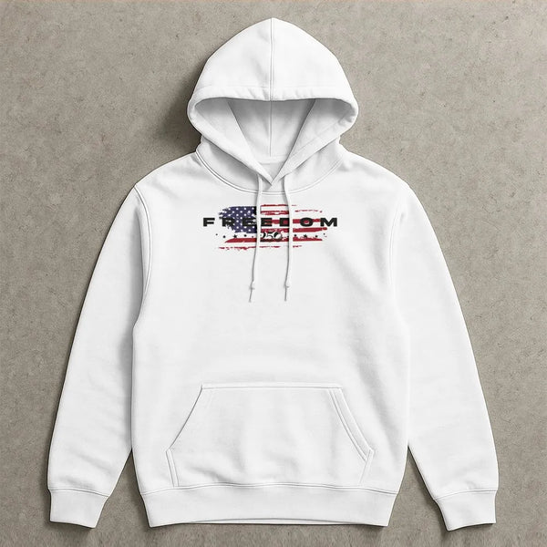 Freedom 250 Year Anniversary Hoodie | Distressed USA Flag Graphic | Premium Cotton Blend | Patriotic Apparel Gift for American Pride