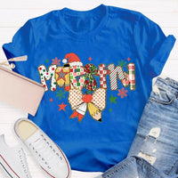 Maestra Bow Snowman Holiday Shirt, Bilingual Teacher Christmas T-Shirt, Spanish Teacher Graphic Tee, Adorable Christmas Maestra T-Shirt