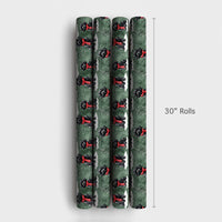 Festive Holiday Dog Wrapping Paper, Black Poodle Christmas Wrapping Paper, Winter Scarf Puppy Gift Wrap, Dog Gift Wrap, Dog Lover Xmas Present