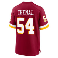 Washington Commanders Leo Chenal Burgundy Team Game Jersey