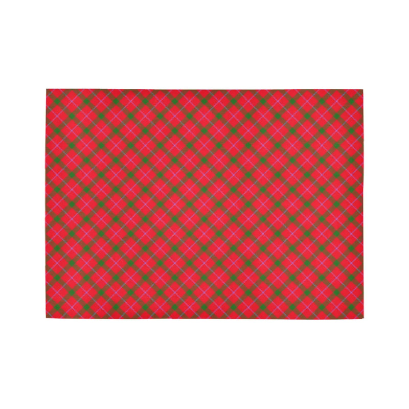 Red Green Tartan Christmas Hallway Carpet, Holiday Plaid Runner Rug, Non-Slip Floor Mat, Rustic Winter Kitchen Runner Rug, Xmas Decor