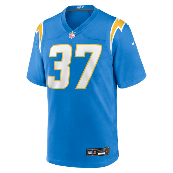 Los Angeles Chargers Jordan Oladokun Nike Powder Blue Team Game Jersey
