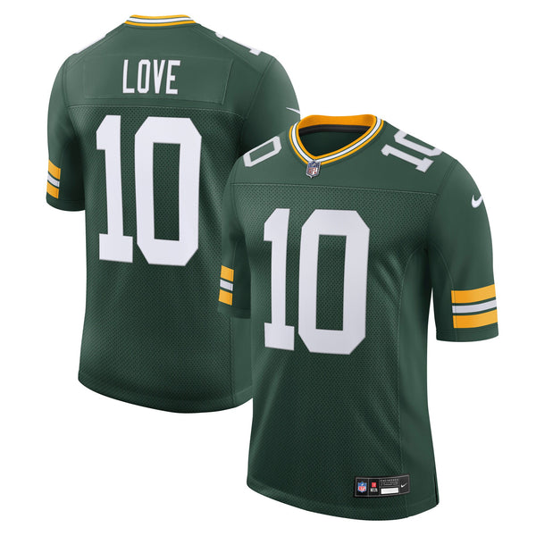 Green Bay Packers Jordan Love Nike Green Team Vapor Untouchable Limited Jersey