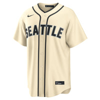 Seattle Mariners Cream Alternate Replica Jersey