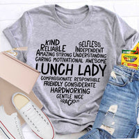 Lunch Lady Kind Amazing T-shirt