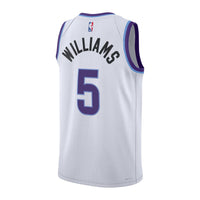 Utah Jazz Replica Association Swingman Jersey - Custom - Cody Williams