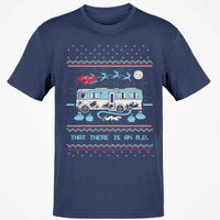 Humorous Vacation Movie Ugly Holiday Shirt, That There Is an RV Christmas T-Shirt, Camper RV Graphic Tee, Retro Xmas Graphic T-Shirt Present
