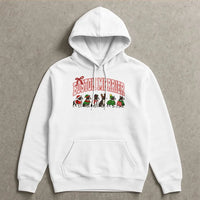 Festive Dog Holiday Hoodie, Boston Terrier Christmas Hoodie, Retro Christmas Dog Hooded Sweatshirt, Adorable Xmas Dog Lover Present, Holiday Present