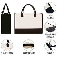 Personalized Name Art Pencil Cotton Tote Bag