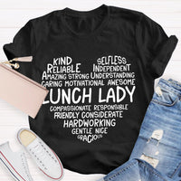 Lunch Lady Kind Amazing T-shirt