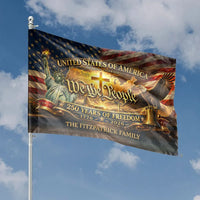 We The People House Flag | 250 Years of Freedom Patriotic Design | Premium Weather-Resistant Polyester | Gift for Americana Collectors