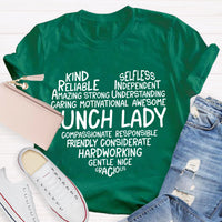 Lunch Lady Kind Amazing T-shirt