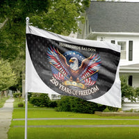 American Eagle House Flag | 250 Years Of Freedom 1776-2026 | Premium Weather-Resistant Polyester | Patriotic Outdoor Garden Decor Gift