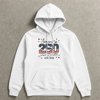 Patriotic 250 Years of Freedom Sweatshirt | American Flag 1776-2026 Design | Unisex Crewneck Pullover | USA Sestercentennial Collector's Gift