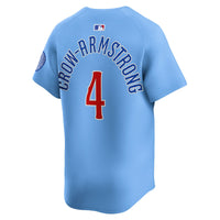 Chicago Cubs Pete Crow-Armstrong Light Blue Alternate Limited Player Jersey