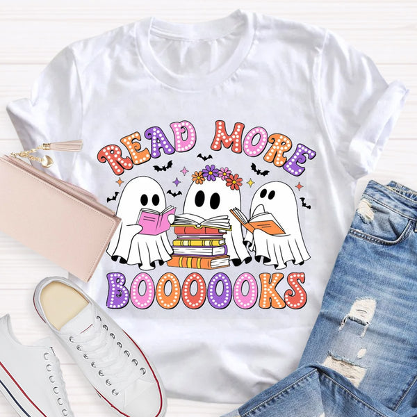 Read More Books Halloween Teacher Shirt