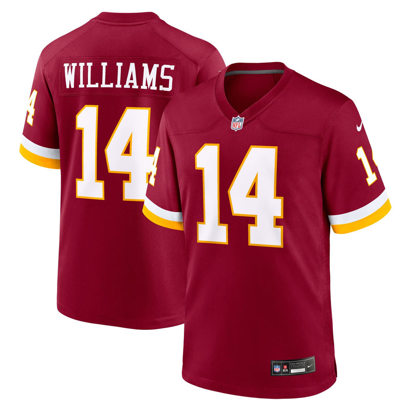 Washington Commanders Antonio Williams Burgundy Team Game Jersey