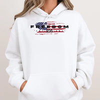 Freedom 250 Year Anniversary Hoodie | Distressed USA Flag Graphic | Premium Cotton Blend | Patriotic Apparel Gift for American Pride