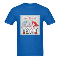 Holiday Gnome T-Shirt, Christmas Garden Gnomes Shirt, Festive Gnome Graphic Tee, Adorable Cartoon Gnomes Shirt, Christmas Present for Him