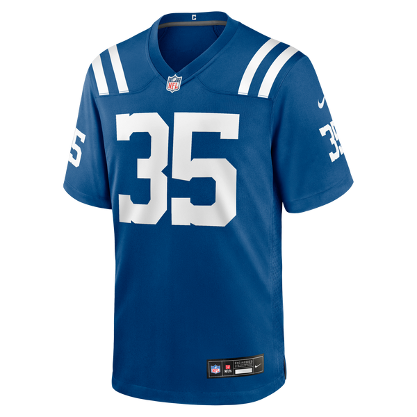 Indianapolis Colts Johnathan Edwards Nike Royal Team Game Jersey