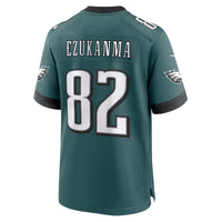 Philadelphia Eagles Erik Ezukanma Midnight Green Team Game Jersey