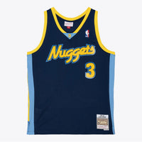 Denver Nuggets Allen Iverson 2006 Alternate Authentic Jersey - Ash Blue