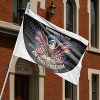 American Eagle House Flag | 250 Years Of Freedom 1776-2026 | Premium Weather-Resistant Polyester | Patriotic Outdoor Garden Decor Gift