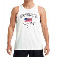 America 250 Years Tank Top | Vintage 1776-2026 Anniversary Design | Soft Breathable Unisex Fit | Patriotic 4th of July Gift