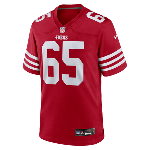 San Francisco 49ers Robert Jones Nike Scarlet Team Game Jersey