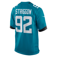 Jacksonville Jaguars Danny Striggow Nike Teal Team Game Jersey