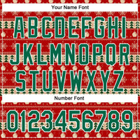 Personalized Holiday Name and Number Hoodie, Custom Christmas Sports Hoodie, Stitched Team Pullover Hoodie, Xmas Game Day Present