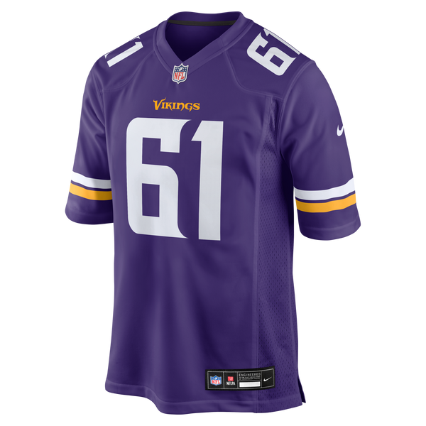 Minnesota Vikings Jalen Redmond Nike Purple Game Jersey