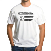 250 Years of Freedom T-Shirt | Vintage American Flag 1776-2026 Design | Soft Cotton Blend Sweatshirt | Patriotic 4th of July Gift for Men and Women