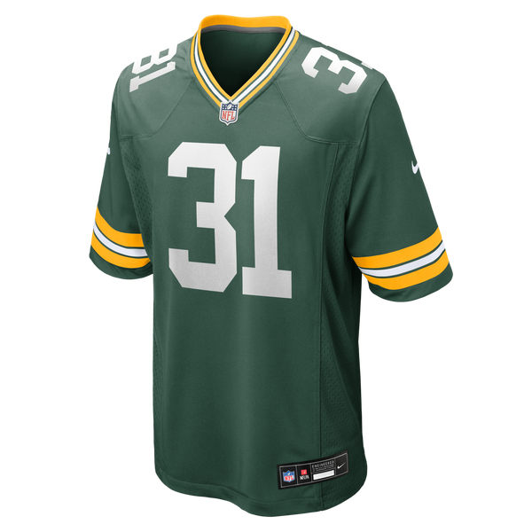 Green Bay Packers Nick Niemann Nike Green Team Game Jersey