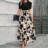Bloom & Teach High-Waist Midi Dress
