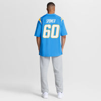 Los Angeles Chargers Jacob Spomer Powder Blue Team Game Jersey