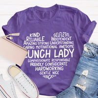 Lunch Lady Kind Amazing T-shirt